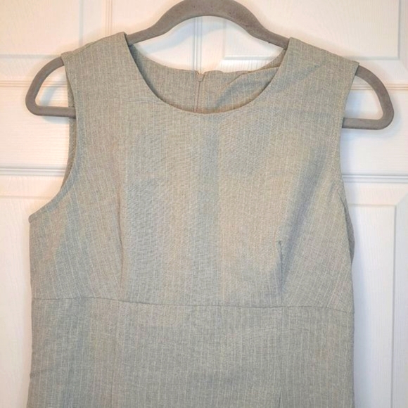 Splurge Two-Piece Gray Pinstriped Professional Set Dress Jacket Size 7 - Picture 5 of 12